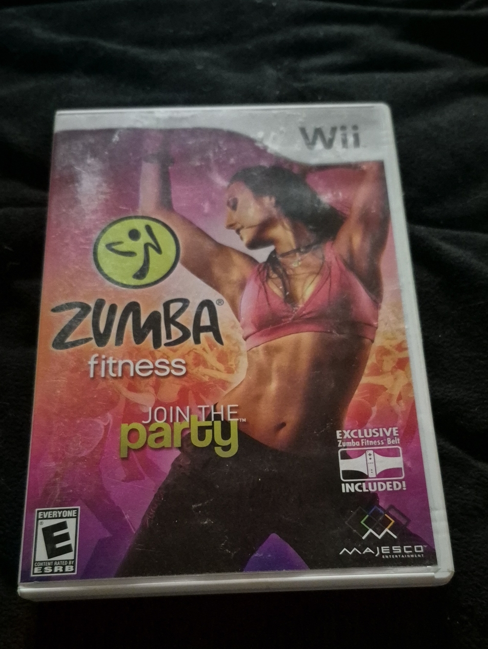 Zumba Fitness Join the Party - Pink and Green Wii Game